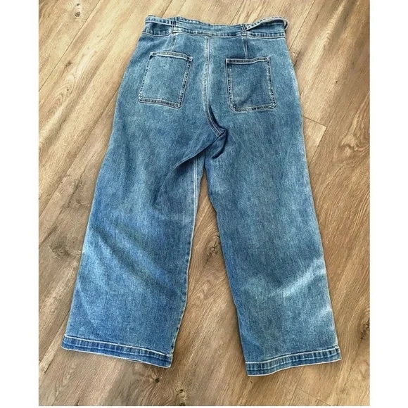 HUDSON Wide Leg Crop Jeans - Picture 9 of 9